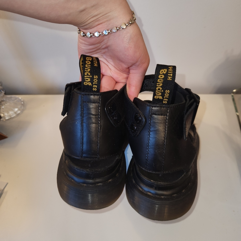 Dr. Martens Platform Black Sandals - Picture 6 of 6